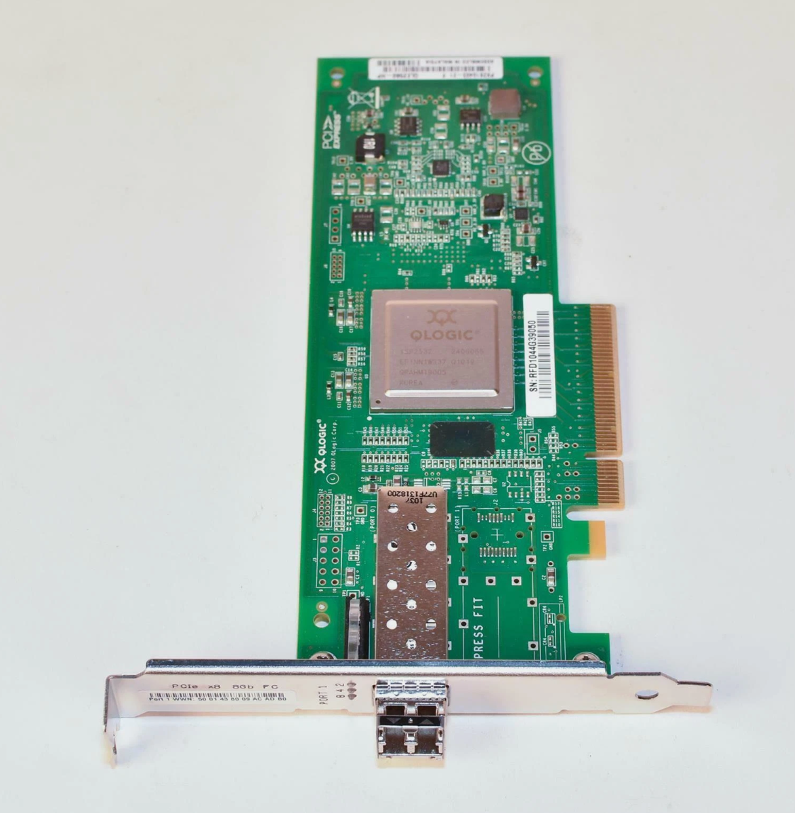 HP AK344-63002 HP 81Q 8Gb/s Single Port FC PCI-e x8 HBA 489190-001 QLE2560-HP