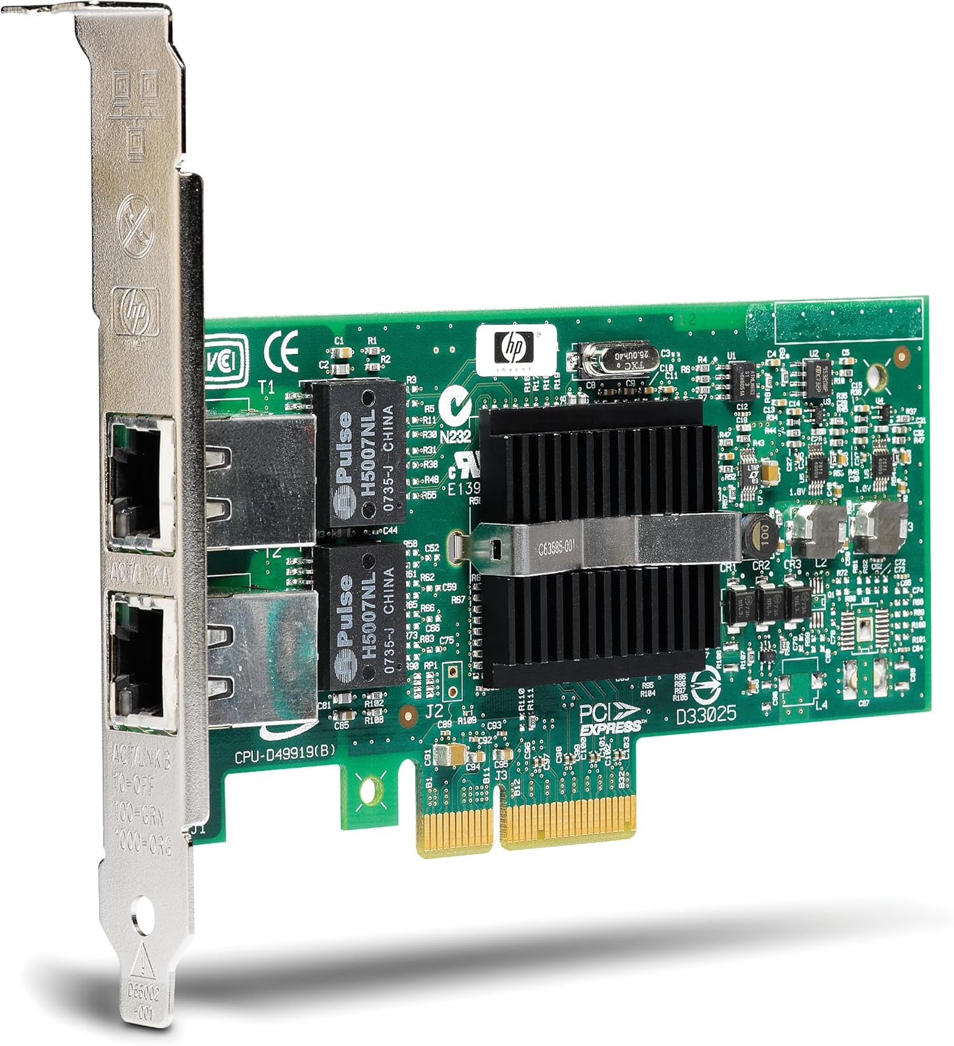 HP NC360T PCIE Dual Port GIGABIT NIC