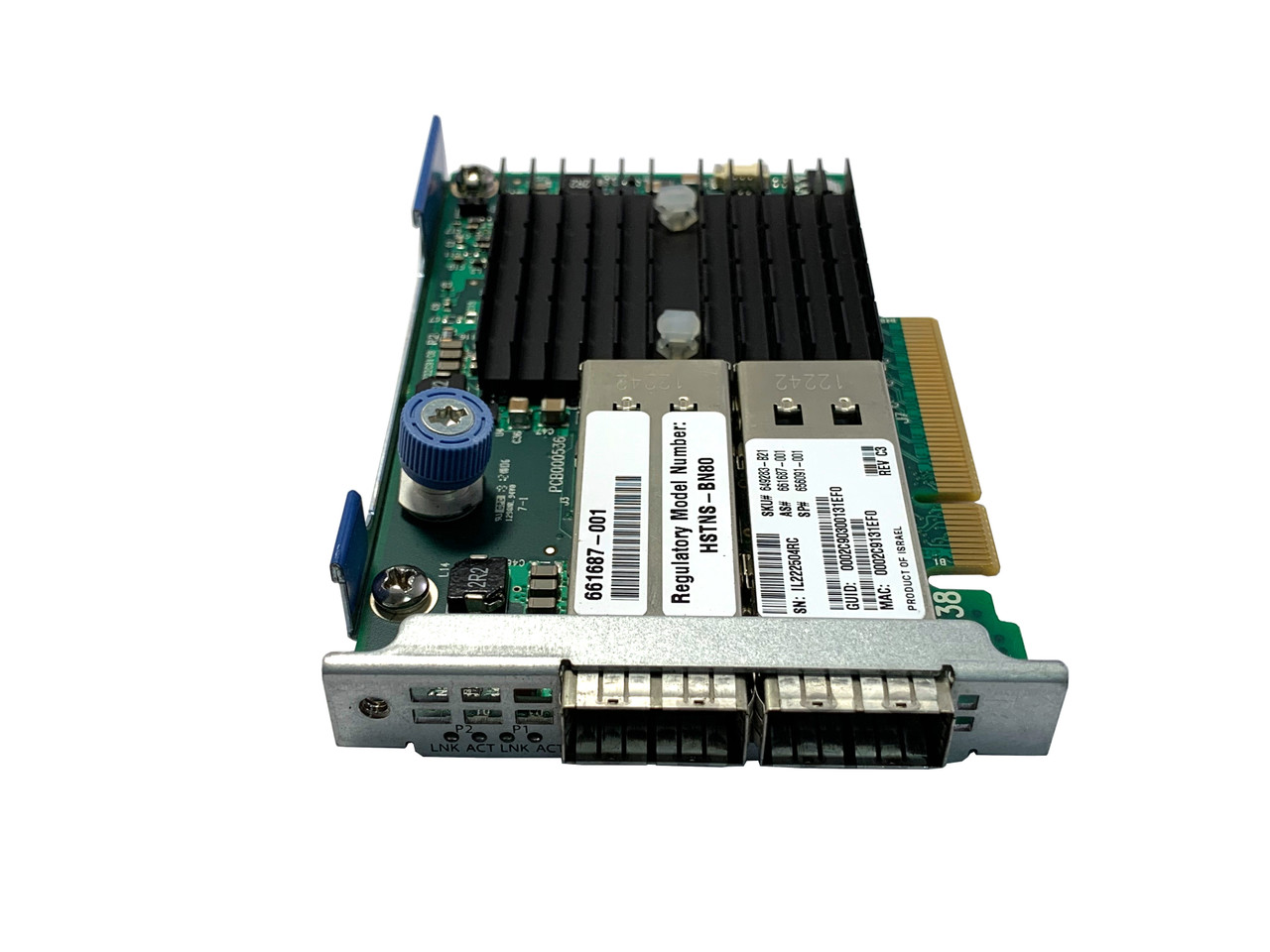 HP Infiniband QDR 10gb Dual Port - 661687-001
